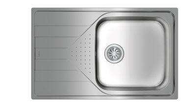 Кухонная мойка UNIVERSE 50 T-XP 1B 1D MAX Кухонная мойка UNIVERSE 50 T-XP 1B 1D MAX